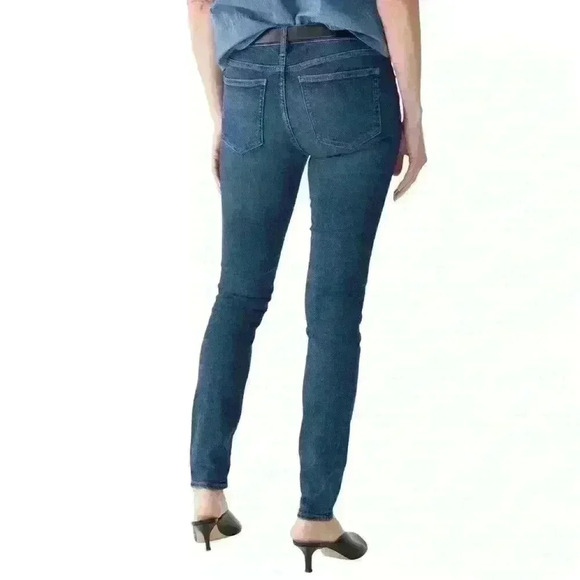 9" high-rise toothpick j crew skinny jeans size 28T - Picture 2 of 14